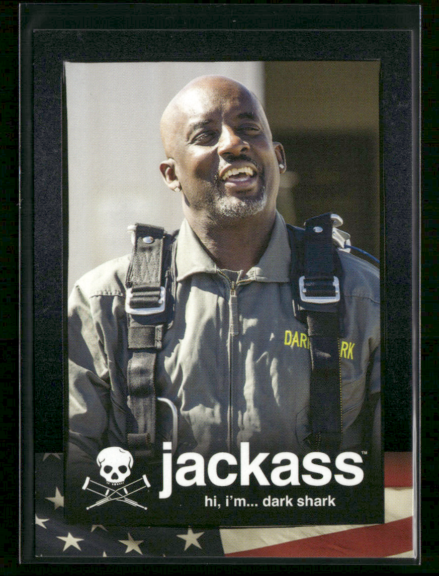 2022 Zerocool Jackass Trading Card #34 hi my name is dark