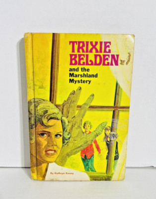 Trixie Belden and the Marshland Mystery - 1971 Hardcover By Kathryn Kenny