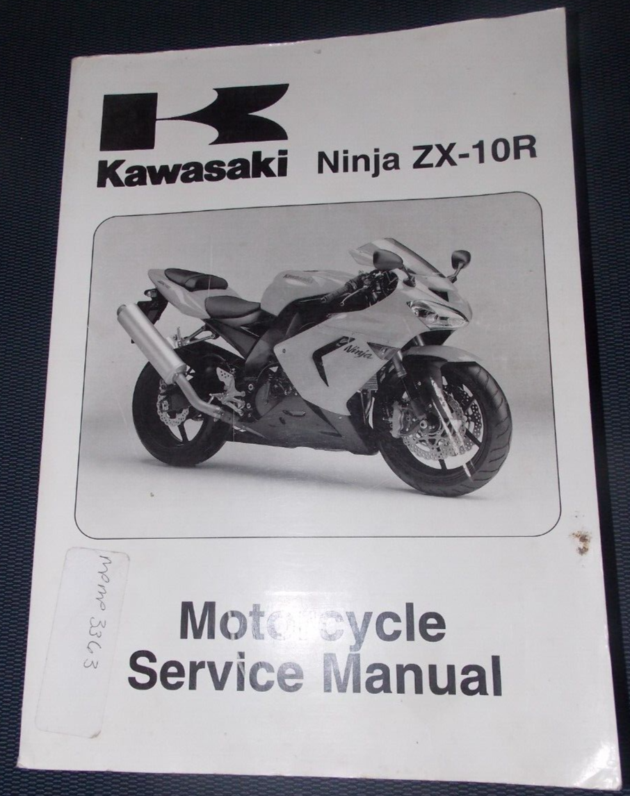 Kawasaki Ninja ZX-10R Motorcycle Service Manual | eBay