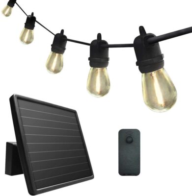 With Remote Control 15 Bulbs 35-feet + Remote