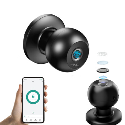 ARPHA Smart Keyless Fingerprint Door Auto Lock Lock Battery Alert App Bluetooth