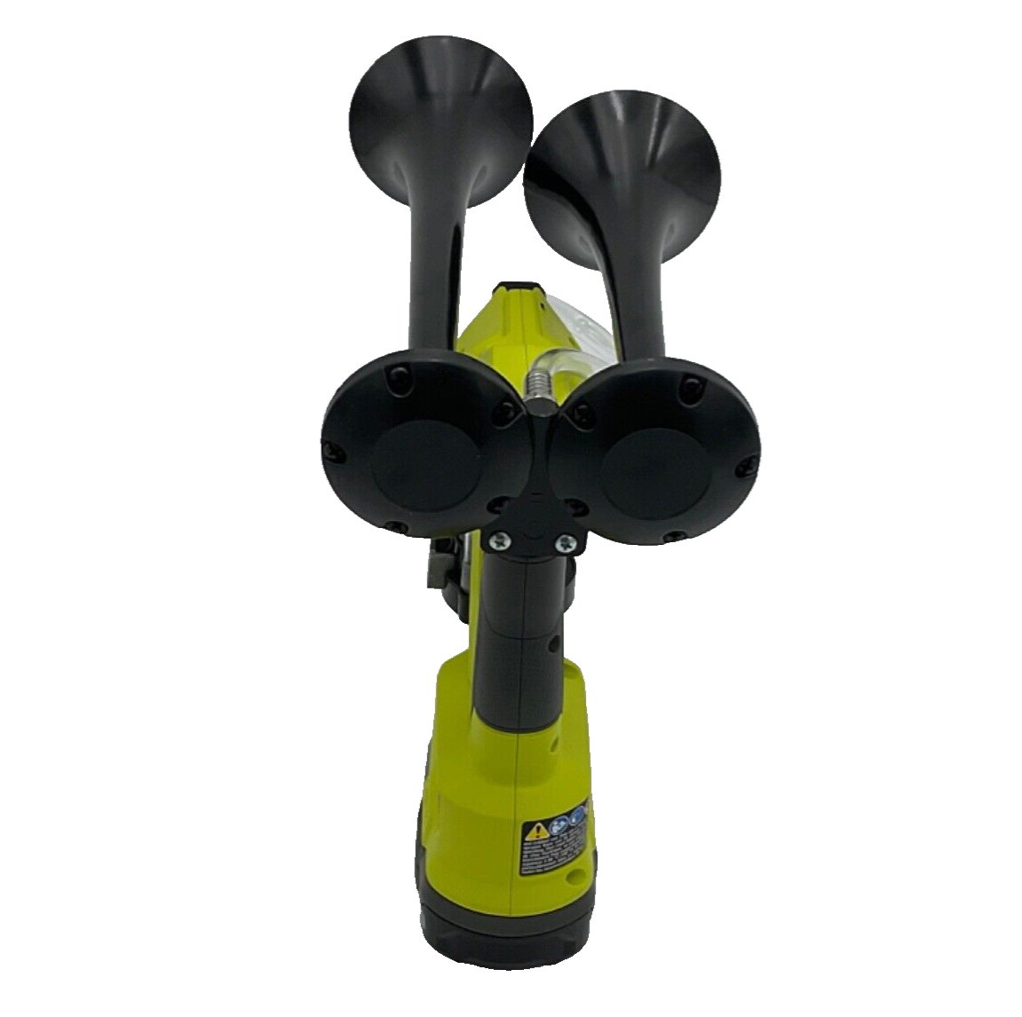 For Ryobi 18V  Drill Train Air Horn Dual Black Air Trumpets Double Loud Trumpet