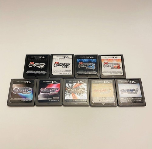 ポケットモンスター DSセット9種 Pokemon DS Complete Set 9 lots Nintendo NDS Japanese