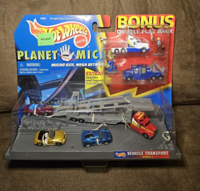 Hot Wheels Planet Micro Vehicle Transport # 19438 Bonus Pack - NEW sealed!!