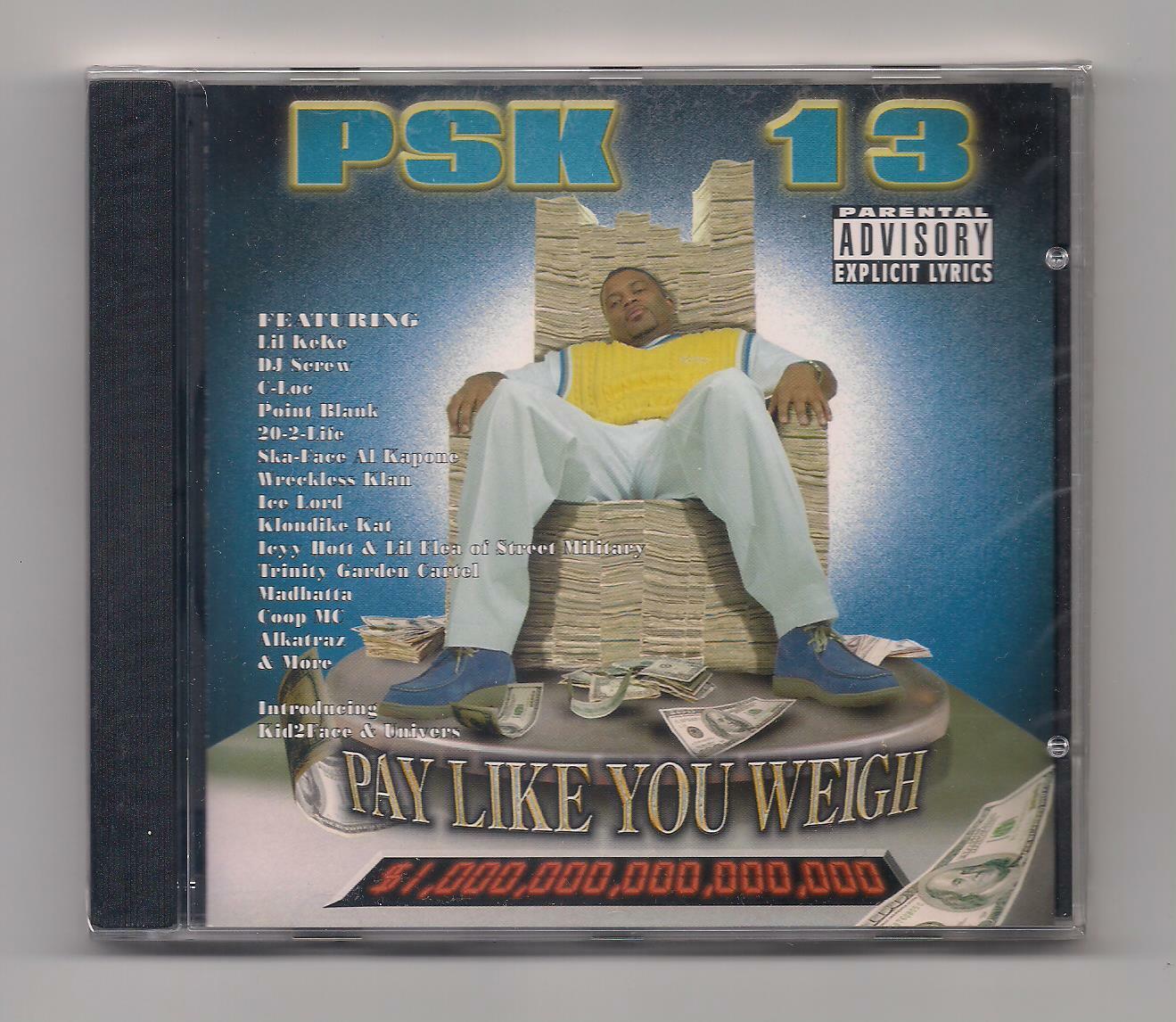 BREACH OF THE PEACE  限定盤DVD付き PSK 13 - Pay like you weigh CD rare SEALED DJ Screw, C-Loc