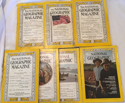 NATIONAL GEOGRAPHIC セット1980年代〜ナショジオ　洋書多読 NATIONAL GEOGRAPHIC セット1980年代〜ナショジオ 洋書多読