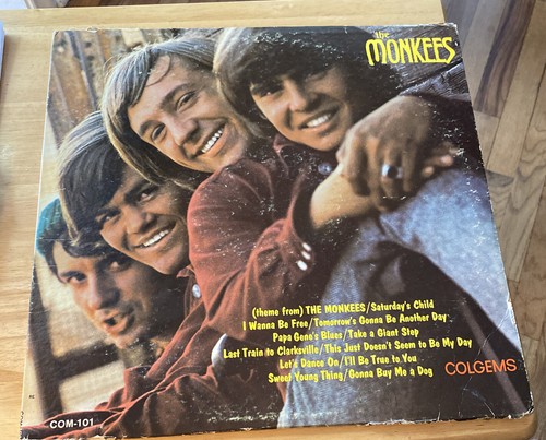 The Monkees (COM -101) 1966 Colgems Vinyl LP | eBay