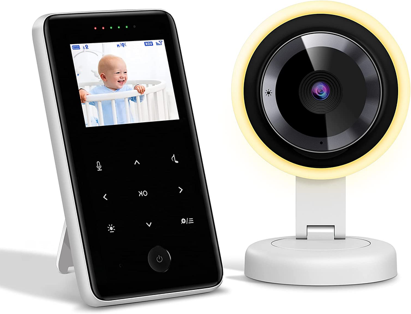 Wireless Night Vision Video Baby Monitor with Camera / Long Range Touch Control