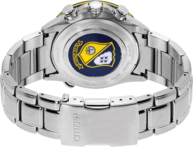 Pre-owned Citizen Men's Eco-drive Sport Luxury World Chronograph Atomic Time Keeping Watch