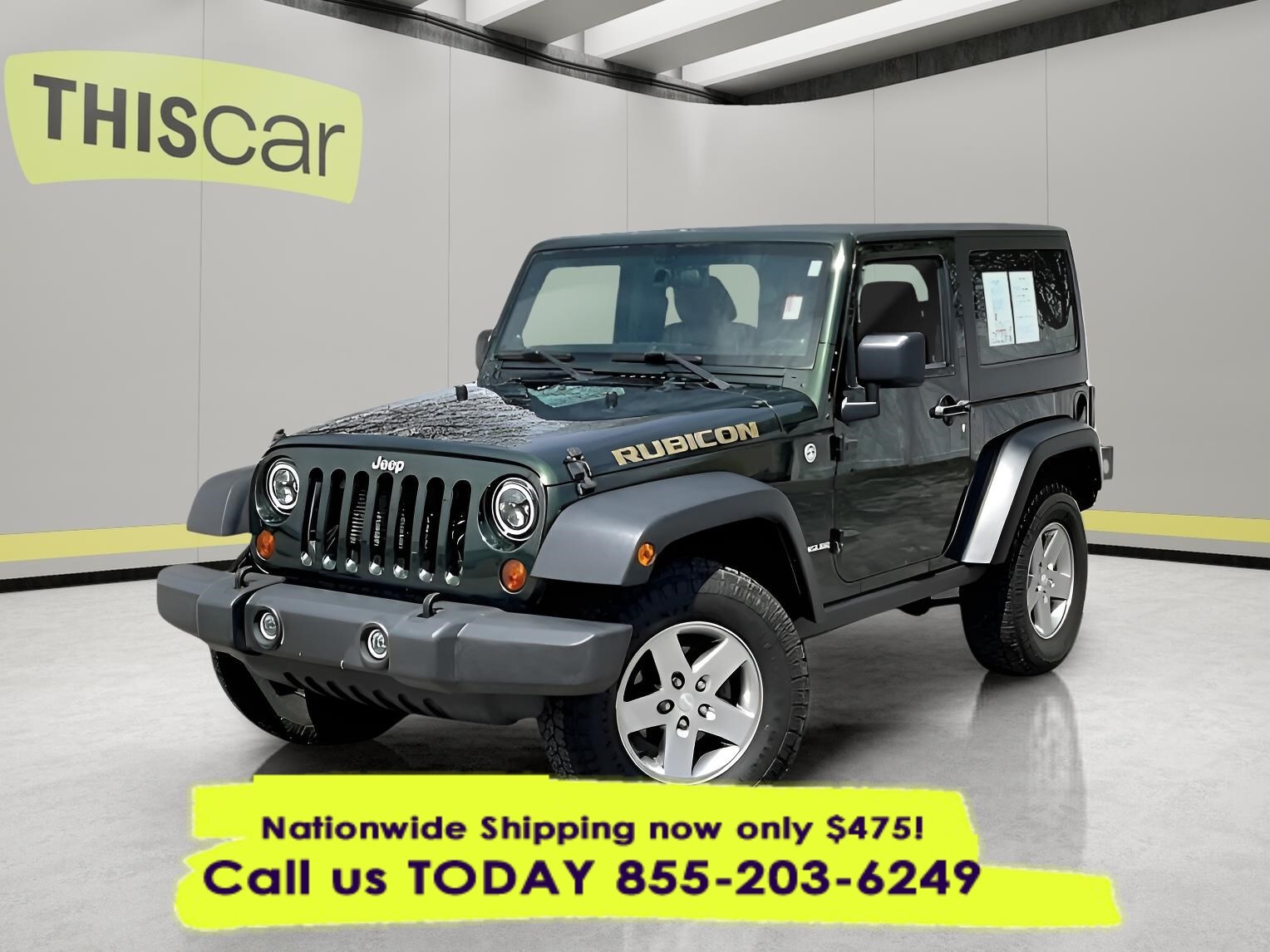 Owner 2012 Jeep Wrangler Green -- WE TAKE TRADE INS!