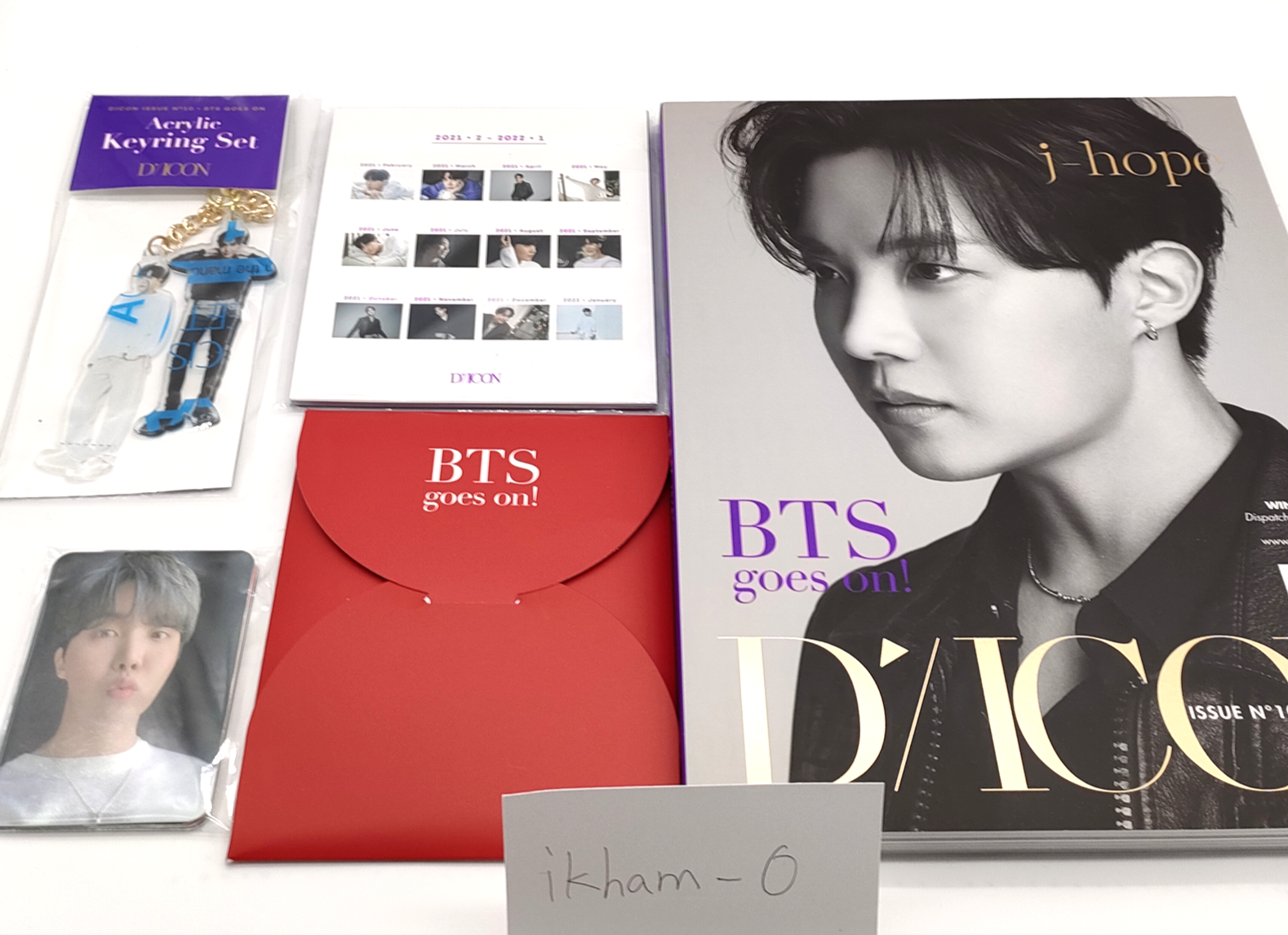 BTS】goes on! Dicon vol.10 photobook Edition magazine J-hope