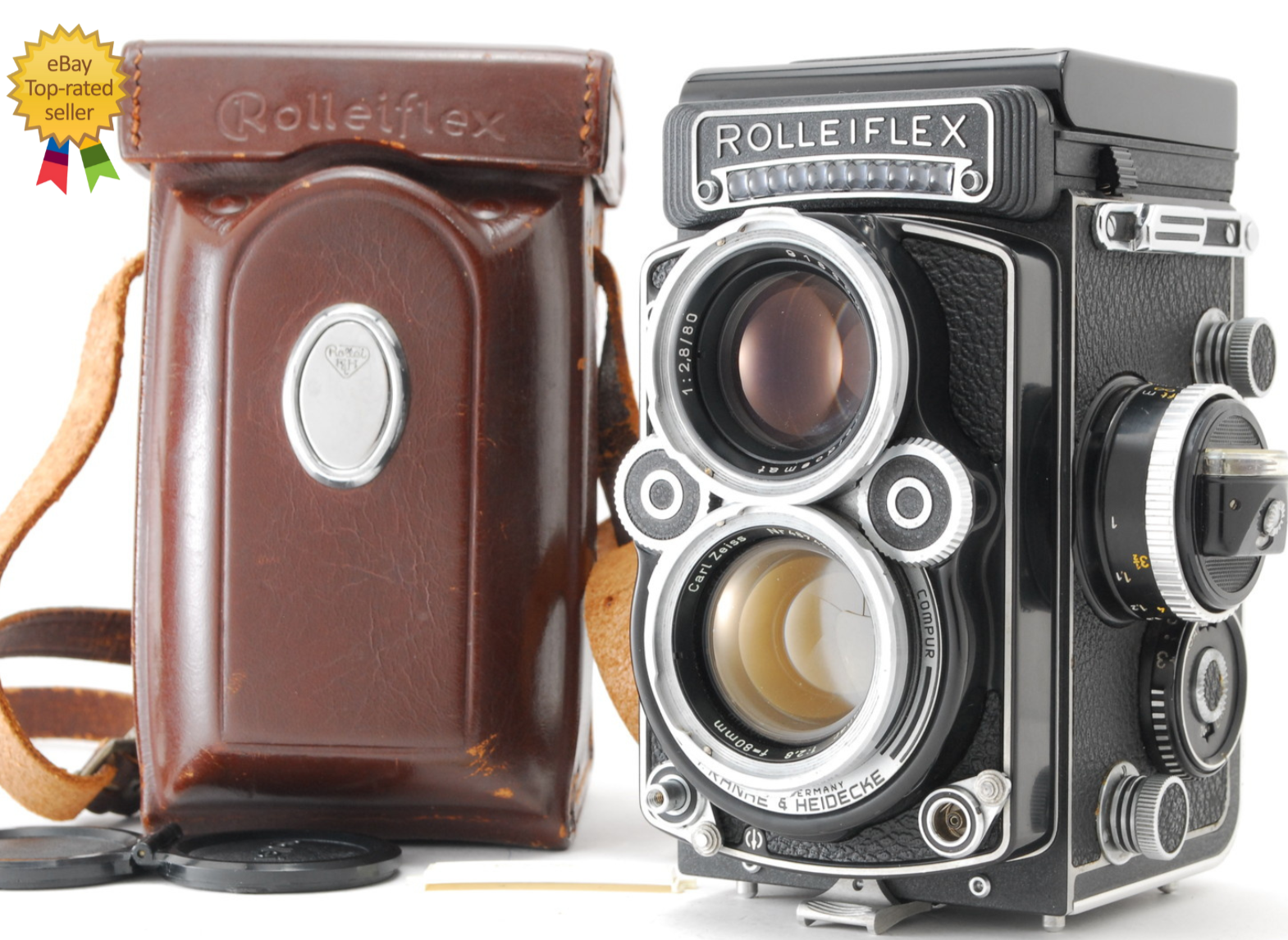 ⏯️Late Model 12/24 [MINT w/Case] Rolleiflex 2.8F TLR