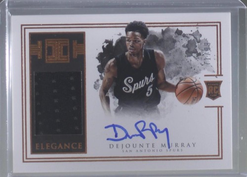 2016-17 Panini Impeccable - Dejounte Murray #158