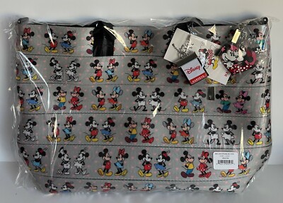 Harvey's Mickey & Minnie Through the Years Medium Streamline Tote