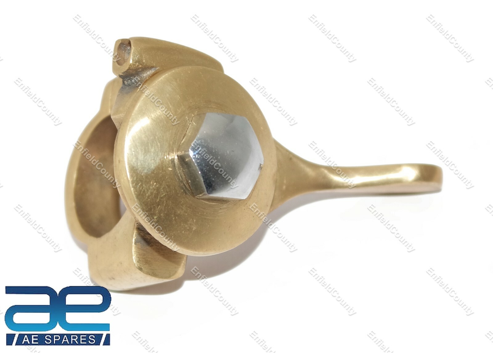 Air Choke Mag Lever Brass RH Side 1" Handlebar For NORTON BSA TRIUMPH AJS  