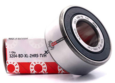FAG 3204-BD-XL-2RHRS-TVH-C3 Double Row Bearing, FAG5204 100% GENUINE FAG