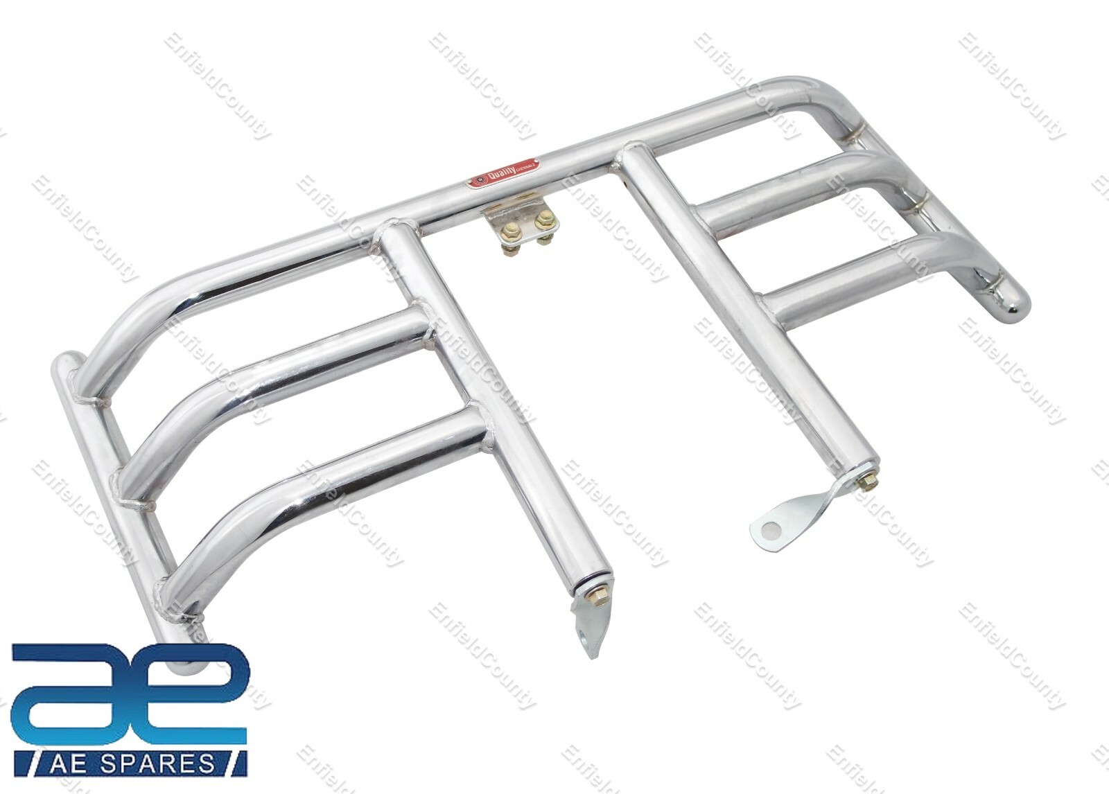 For Royal Enfield Meteor 350 Heavy Duty Air Fly Engine Guard Steel Chrome