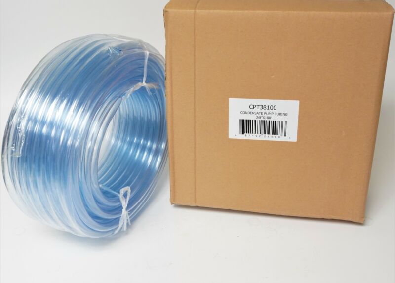 Condensate Pump Vinyl Drain Tubing 3/8 inch X 100 feet