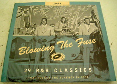 1954 "BLOWING THE FUSE" R'N'B BEAR FAMILY CD Chuck Willis,Crows,Spaniels NEUF