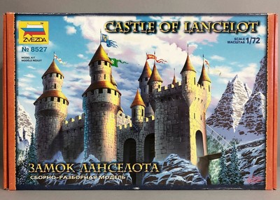 Zvezda 8527 Castle of Lancelot Castle Burg Modelmaking 1/72 V-27