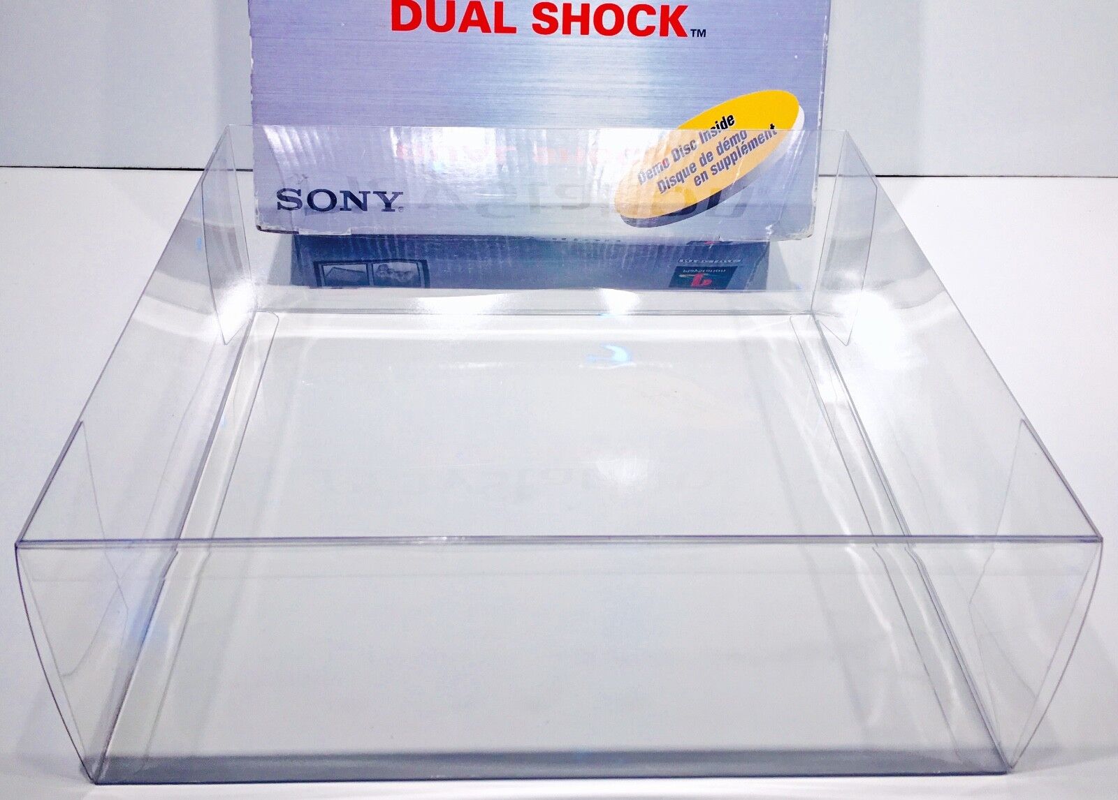 1 Console Box Protector For PLAYSTATION 1 Custom Clear 1 Console Box Protector For PLAYSTATION 1 Custom Clear
