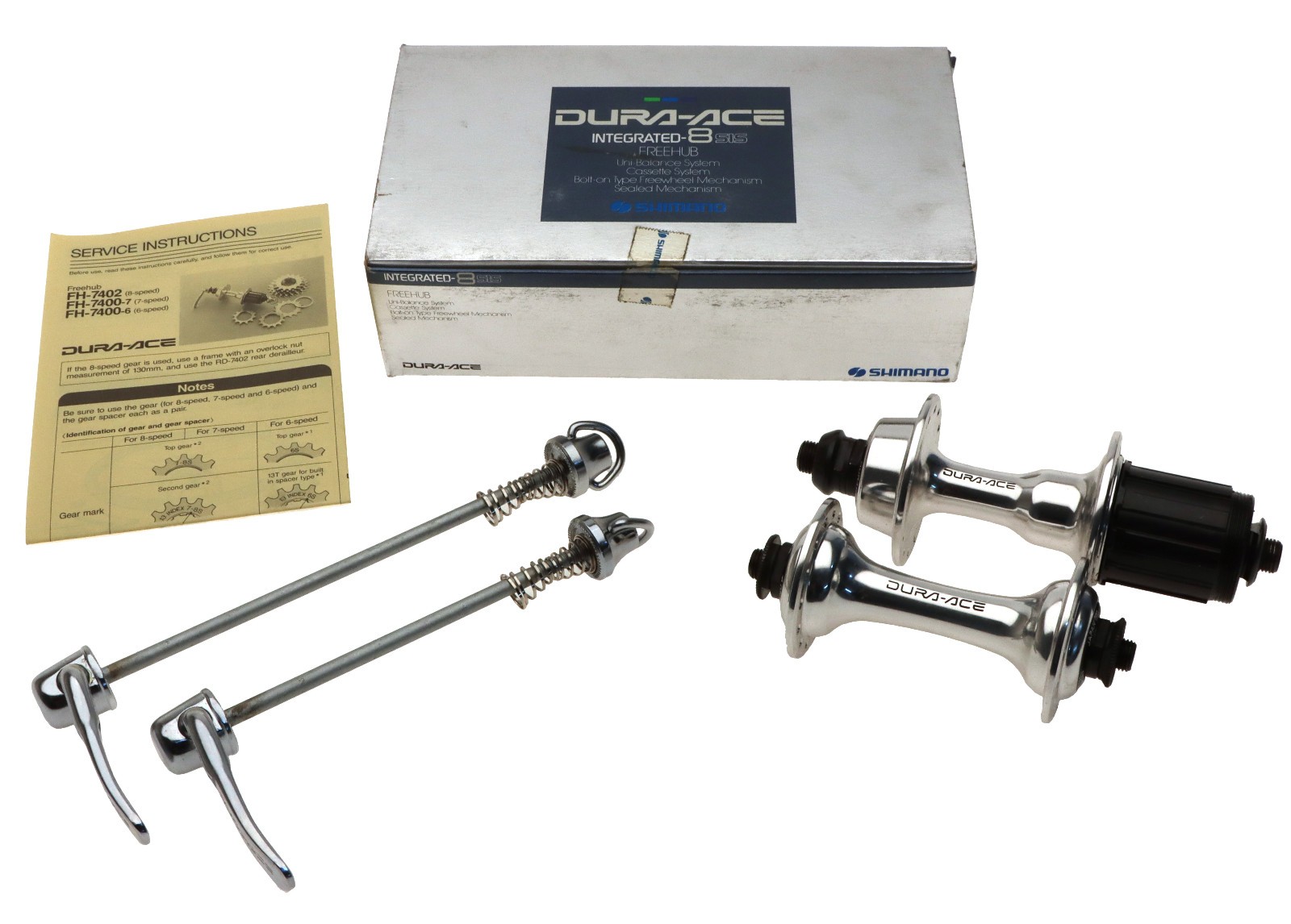 SHIMANO DURA-ACE アルミニウムハブ FH-7400 32H シマノ（SHIMANO