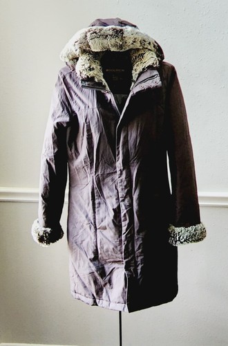 Woolrich Luxury Boulder Coat Parka Down Fill Rabbit Fur