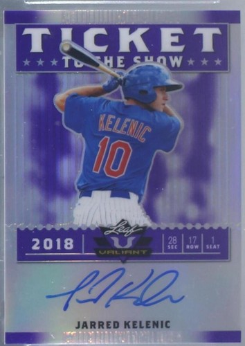 2018 Leaf Valiant - Jarred Kelenic #TS-JK1