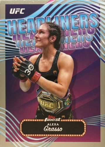 2024 Topps Finest UFC - Alexa Grasso #HDL-12