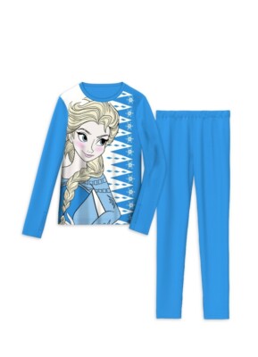 Disney Frozen Warm Underwear Climate Right by Cuddl Duds Girls Multi-Size NEW!