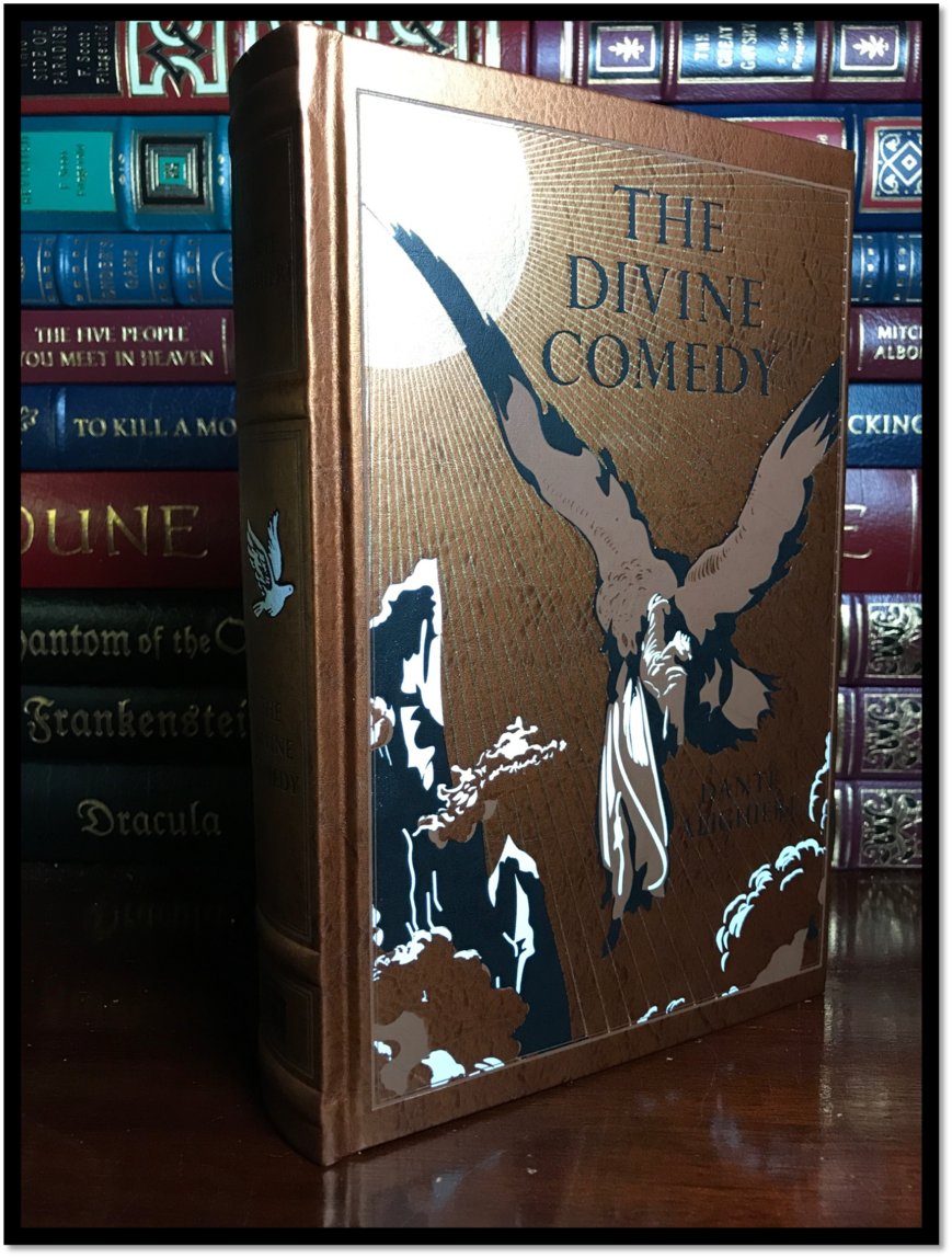 Dante's The Divine Comedy Illustrated by Gustave Dore New Leather Bound Hardback