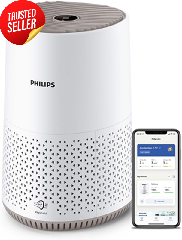 Air Purifier 600i Series HEPA Filter Large Room 44sqm White