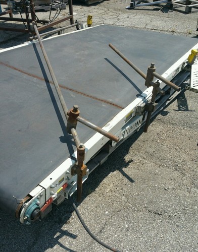 Smooth Flat Belt Roach Conveyor 4' x 10' #1313CG