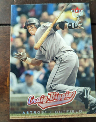 Fleer Ultra 2005 Craig Biggio Houston Astros Baseball Card #126