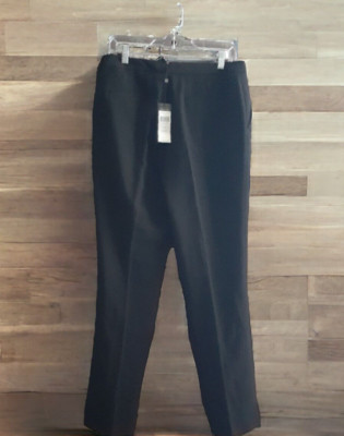 BCBG Maxazria Black Dress TARIK Career Pants Size 8 New RND2G057-001
