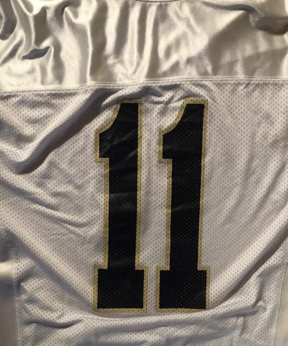 Notre Dame Football Used Team Issued Under Armour White Practice Jersey #11