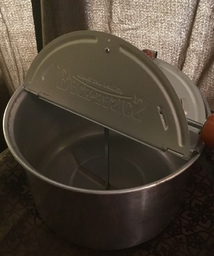 BACK TO BASICS POPCORN POPPER 5 Quart Aluminum Stove Top Popper.