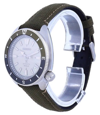 Pre-owned Seiko Prospex Land Tortoise Green Dial Automatic Diver Srpg13k1 200m Mens Watch