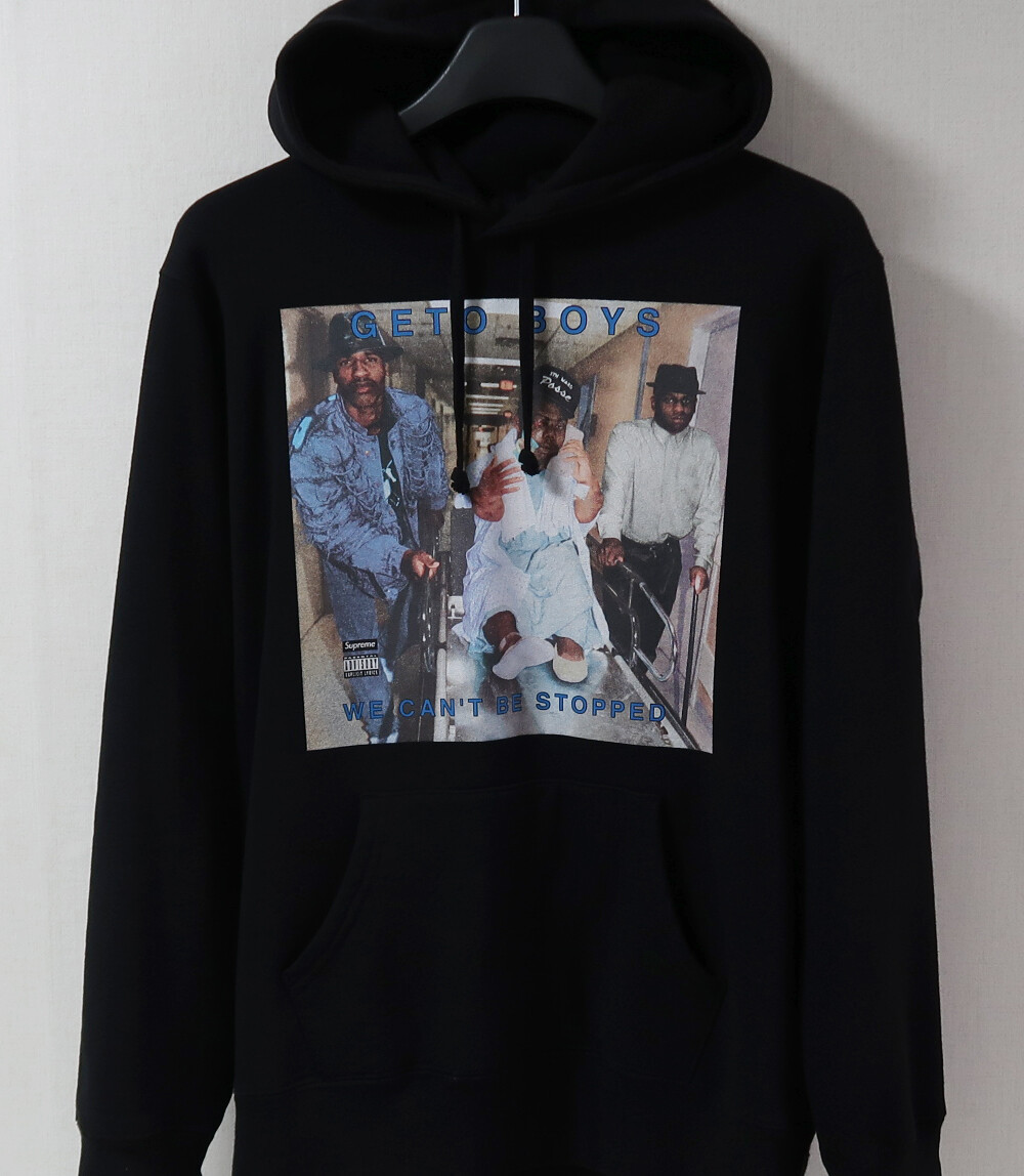 お*や様 Supreme GETO BOYS パーカー ブラック　L SUPREME Rap A Lot Records Geto Boys Hooded Sweatshirt Black