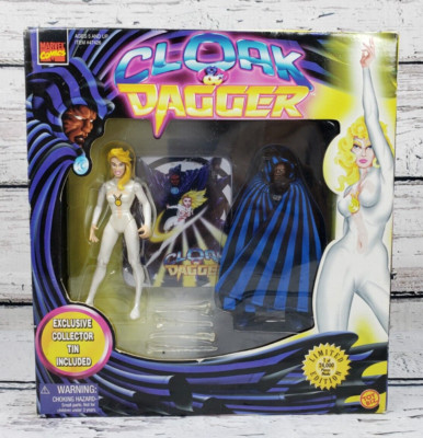 1997 ToyBiz Marvel Comics Limited Edition ''Cloak and Dagger'' Brand New Sealed