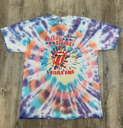 2005 Rolling Stones A Bigger Bang Tour T-shirt Size XL | eBay