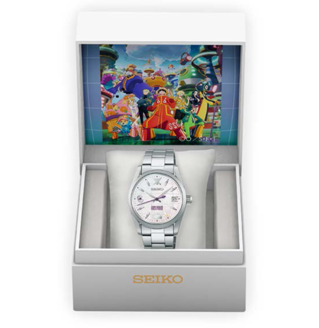 Pre-owned Seiko Psl One Piece X  25th Anniversary Watch Egghead Edition Pre Order Fromjapan