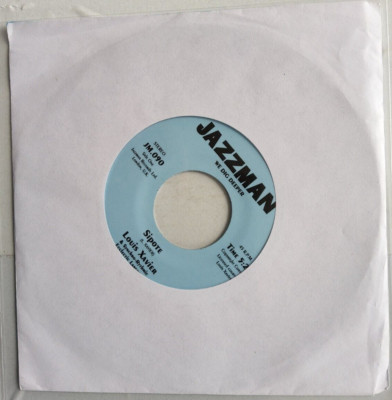 Louis Xavier & Synchro-Rythmic Ecclectic Language Northern Soul 7'' vinyl record