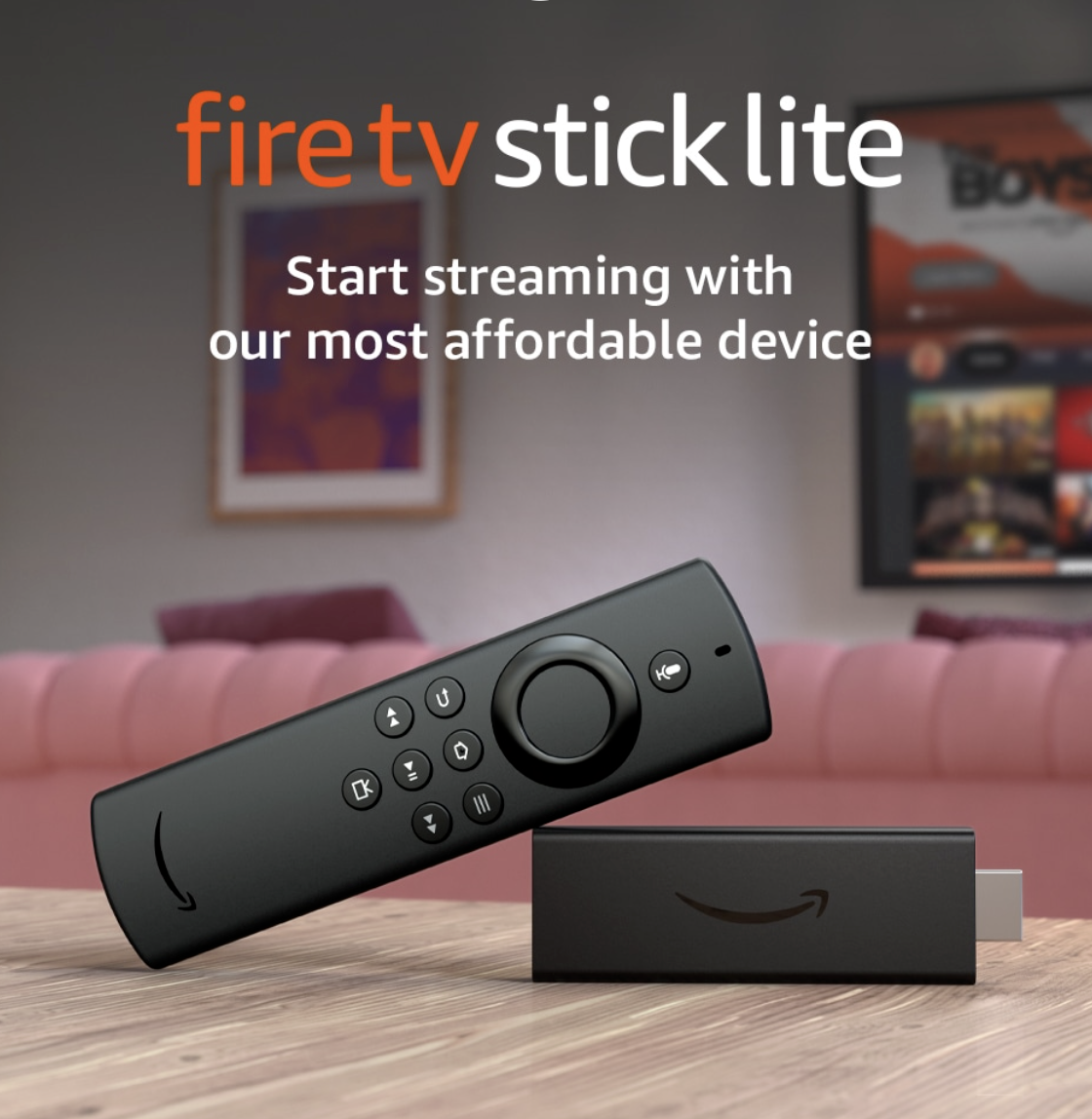 Amazon Fire TV Stick Lite with Alexa Voice Remote Control. Fast Shipping. New