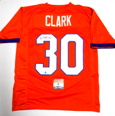 Dwight clark store signed jersey