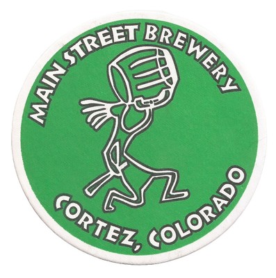 Beer Coaster-Main Street Brewing Company Cortez Colorado-R332