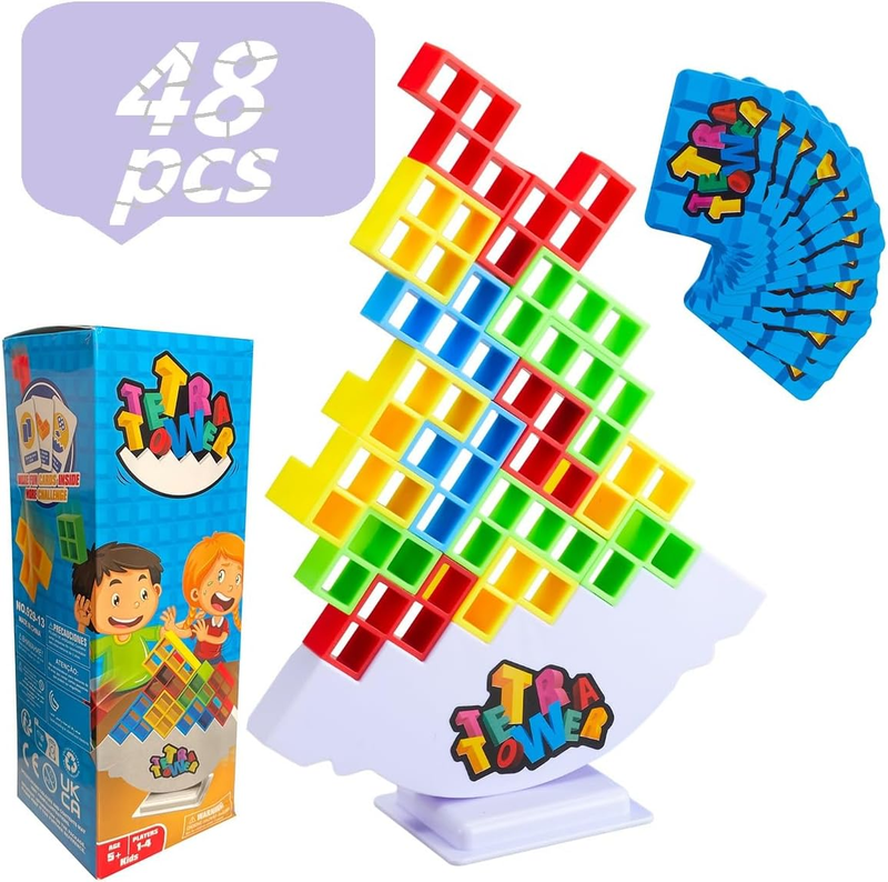 S Stacking Block Puzzle Toy Board Game Kids
