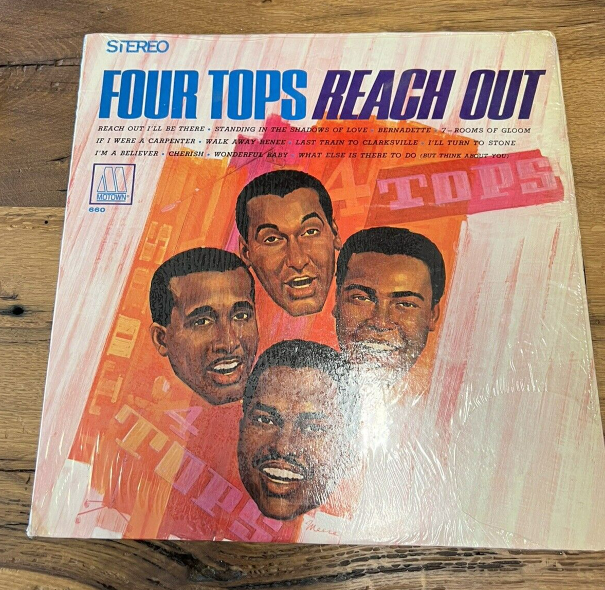 FOUR TOPS REACH OUT 33 RPM MOTOWN 660 | eBay