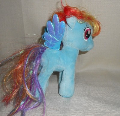 TY My Little Pony Sparkle Rainbow Dash 6.5 inch Stuffed Animal Plush Toy