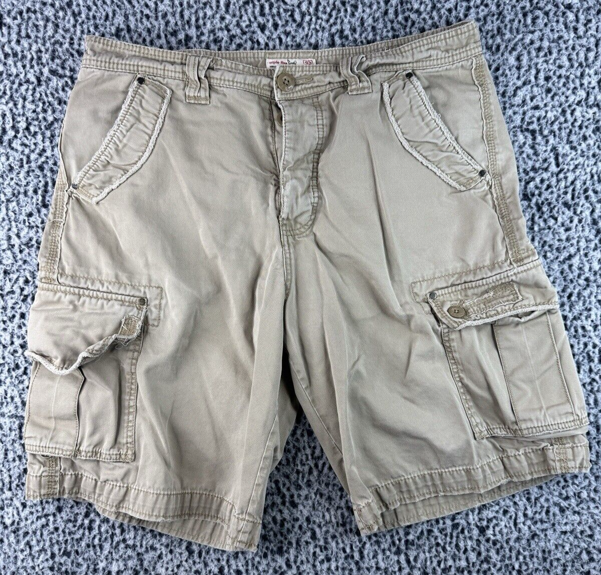 【KOOLOSET】Military Double Pocket Long Bermuda Pants Calsky Men's Lightweight Multi Pocket Casual Outdoor Twill